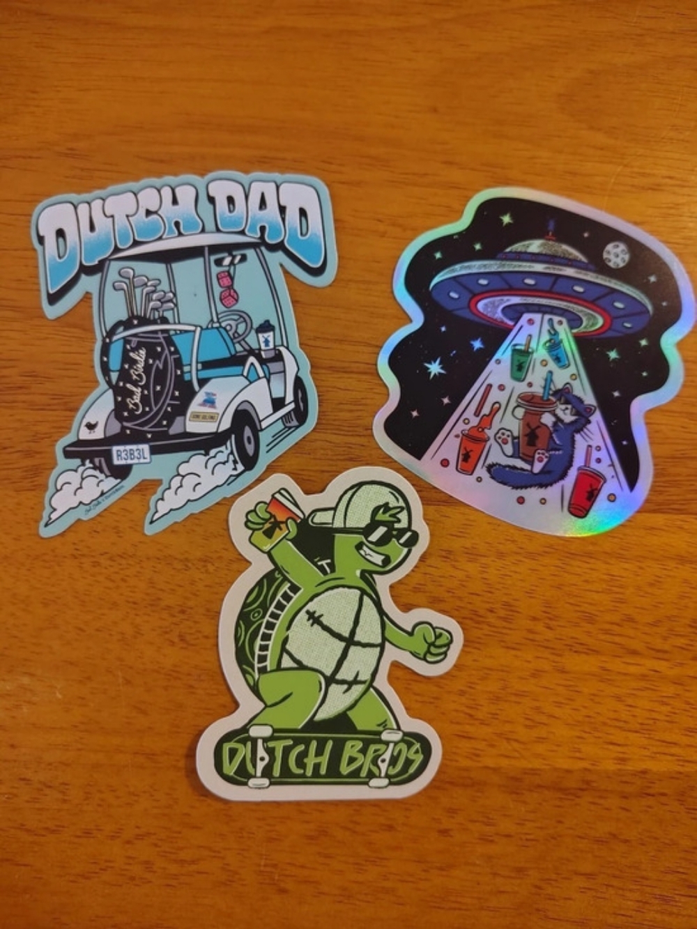 Dutch Bros Sticker Set New